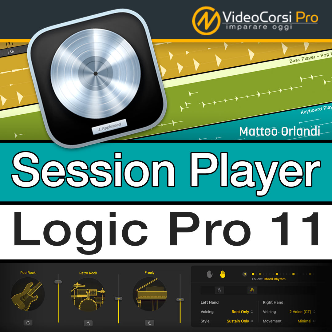 Video Corso Session Player - Logic Pro 11